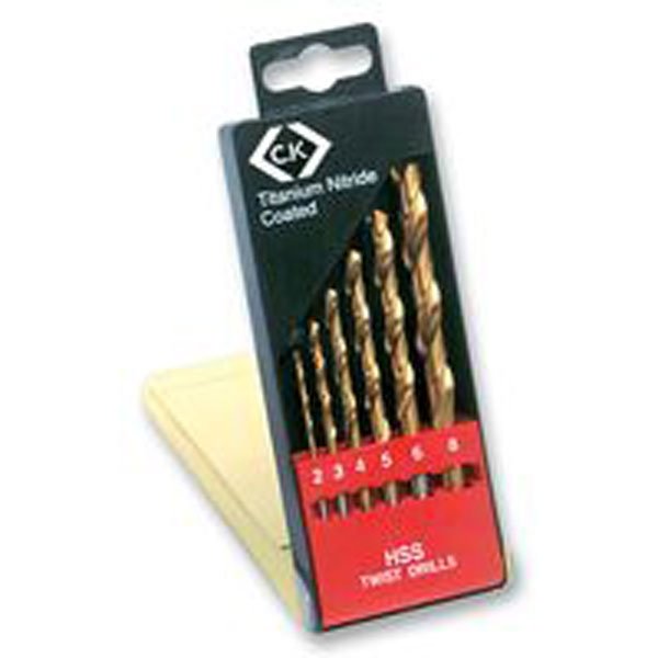 CK HSS Metric 9pc Drill Bit Set6