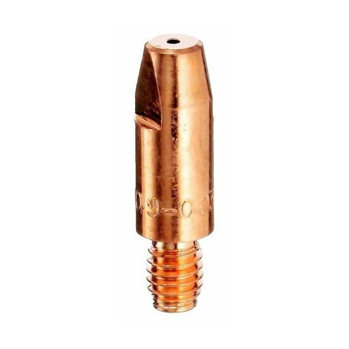 Bossweld Binzel Style Contact Tip 0.8mm x M6 x 8mm dia x 28mm long (Pkt 10)