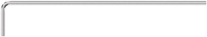 Wera 950 Chrome Plated Hex L-Key - Metric