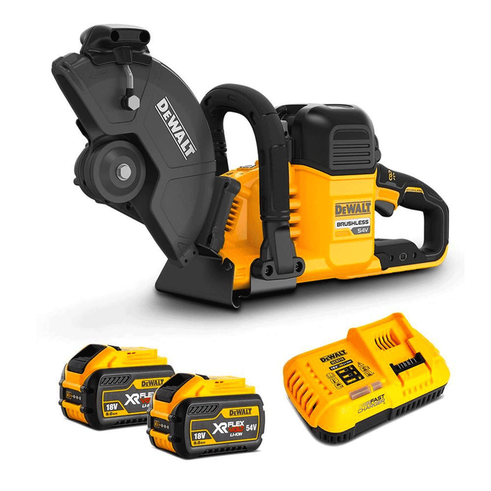 Dewalt 54V 9.0Ah XR Flexvolt Brushless Cut-Off Concrete Saw Kit