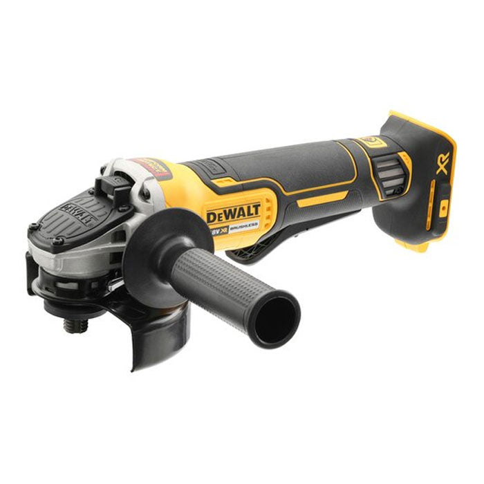 Dewalt 18V XR Brushless 125mm Grinder (Paddle Switch) - Bare Unit DCG406N-XJ