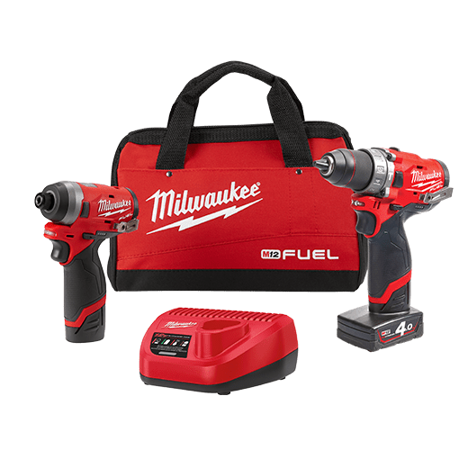 Milwaukee M12 FUELâ„¢ 2 Piece Power Pack 2A