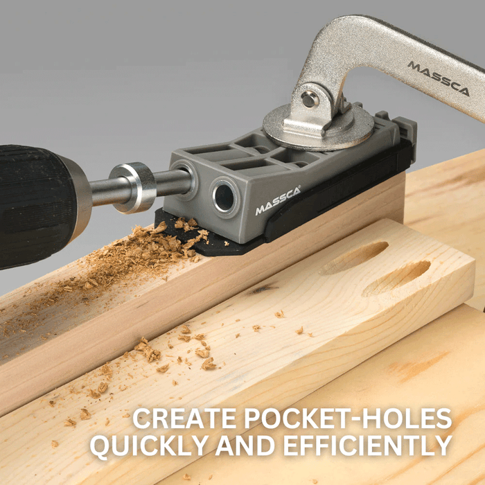 Massca Twin Pocket Hole Jig Kit