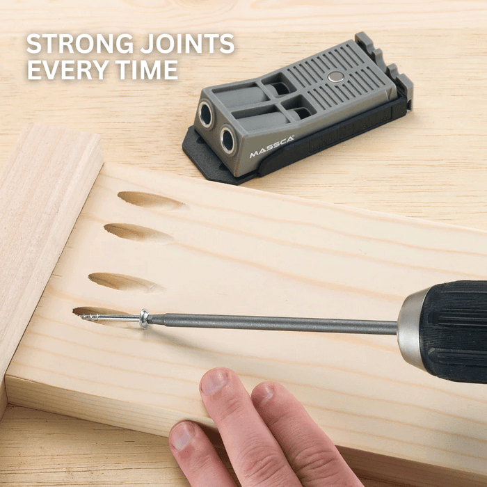 Massca Twin Pocket Hole Jig Kit