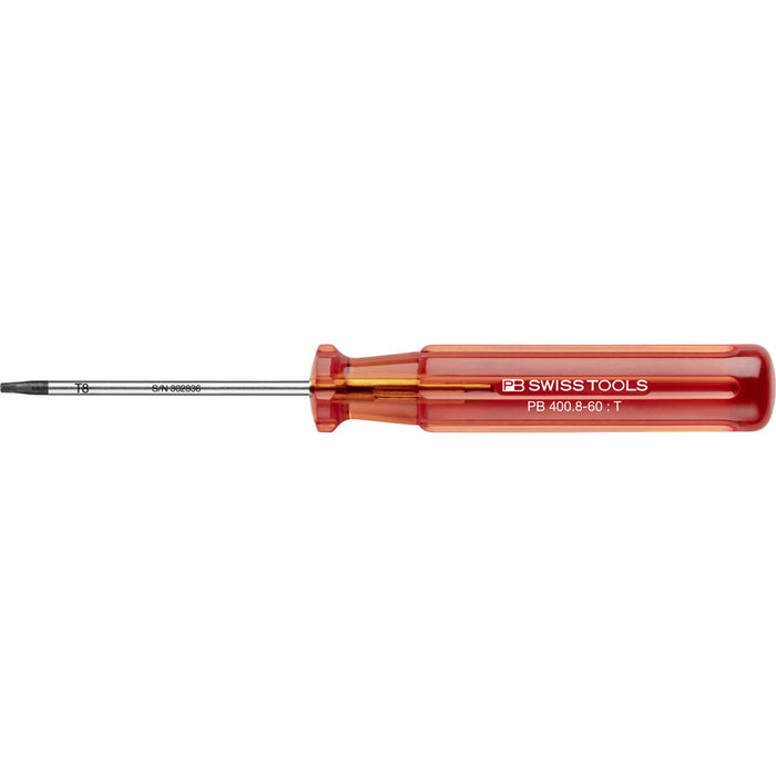 PB Swiss 400 Torx Classic Screwdrivers (Various Sizes)
