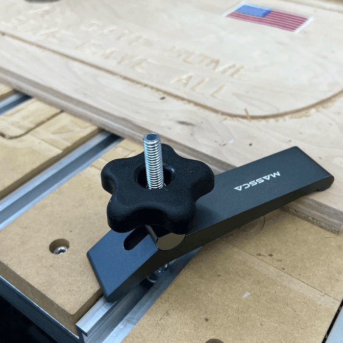 Massca Heavy Duty Hold-Down Clamps, 2pk