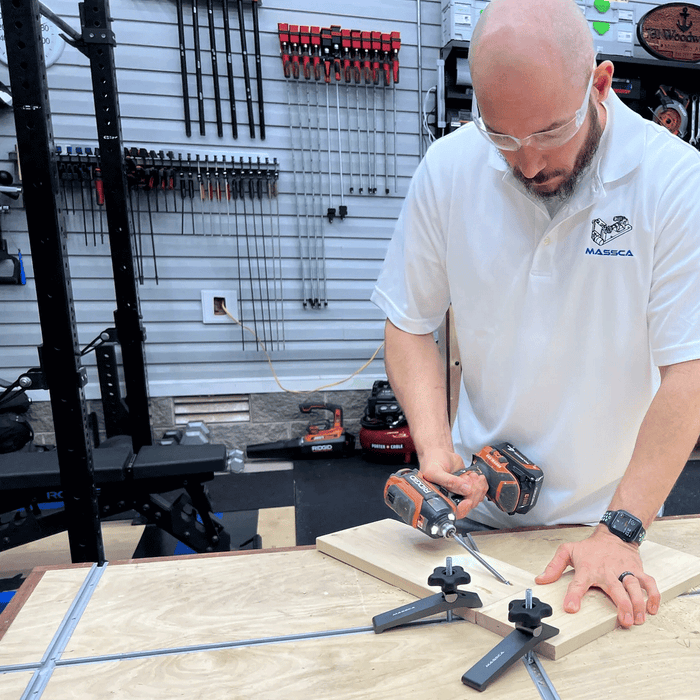 Massca Heavy Duty Hold-Down Clamps, 2pk