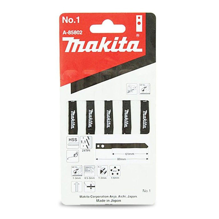 Makita Jigsaw Blade No.1 - 5Pk