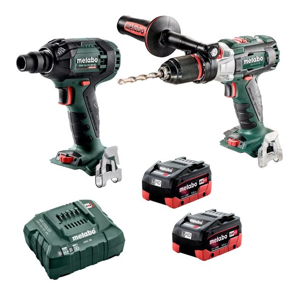 Metabo 18V Hammer Drill 120NM + 1/4
