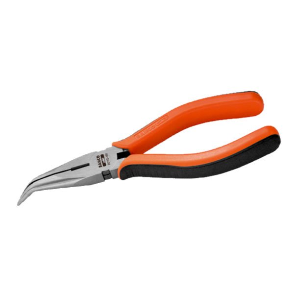 Bahco 2477G Snipe Nose Pliers, Bent 200mm