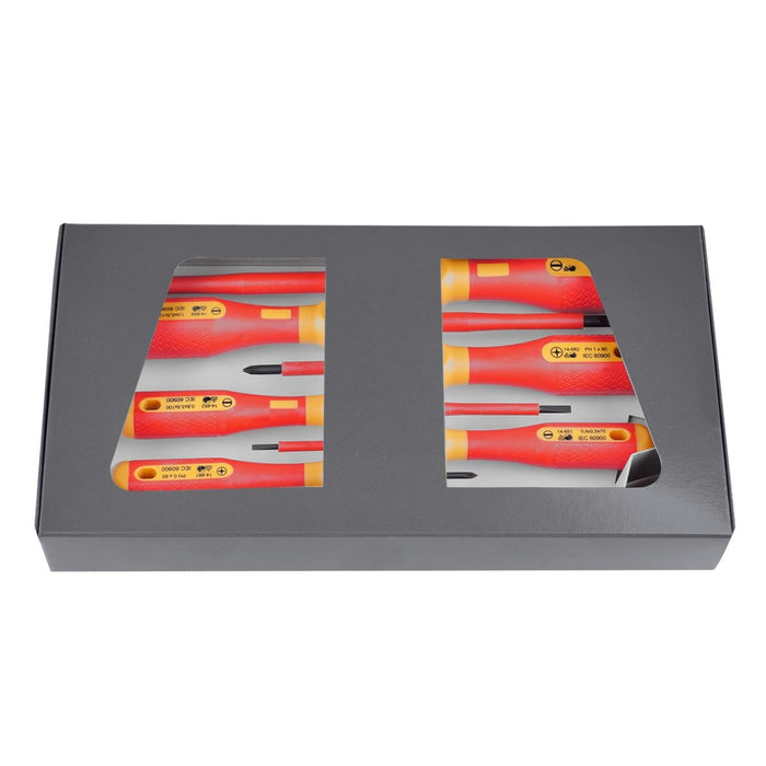 Bernstein Screwdriver Set, Slotted and Phillips, 7-Pieces