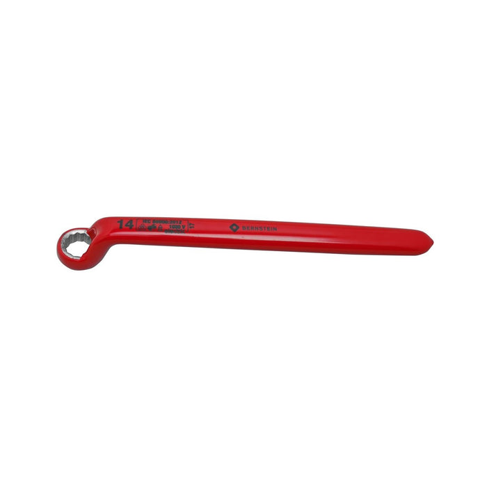 Bernstein Single-Ended Ring Wrench, 14.0 mm, Chrome Vanadium