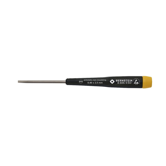 Bernstein Slot Screwdriver, 50 x 2.5 mm Blade, Slotted