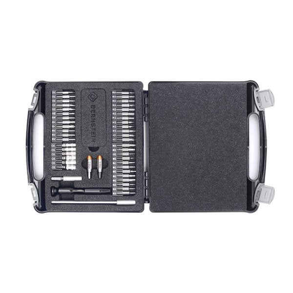 Bernstein Bit Set with Torque Adaptor 0.5 to 0.6Nm, 47 Piece