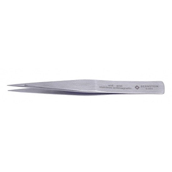 Bernstein SMD Tweezer, 140 mm, Straight Pointed