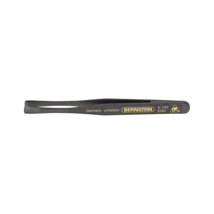 Bernstein Plastic Tweezer, 120 mm, Flat, 6 mm Width