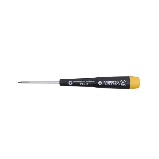Bernstein Pentalob Screwdriver, 40 mm Blade Length, Size 1