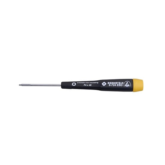 Bernstein Pentalob Screwdriver, 40 mm Blade Length, Size 4