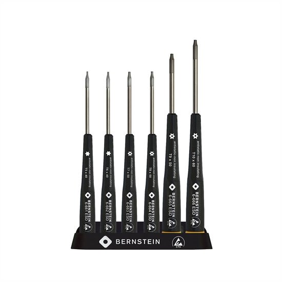 Bernstein Torx Screwdriver Set, 6-Pieces