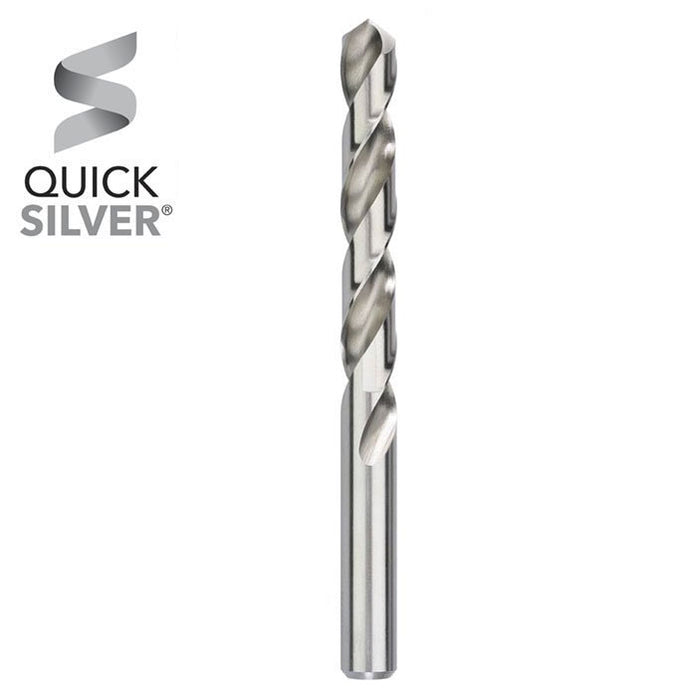 Bordo Metric Quick Silver M2 HSS Jobber Drill Bits (Sizes 6.0mm - 13.0mm)