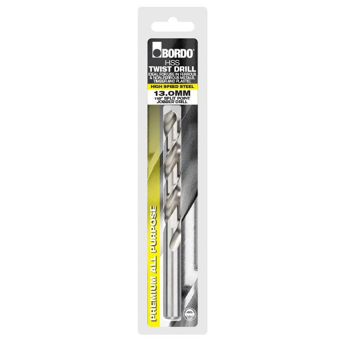 Bordo Bright HSS Jobber Drill Bits - Clam