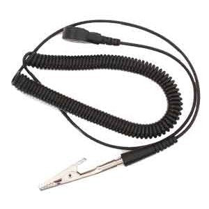 Botron Black Light Weight 6ft Coil Cord 1/8