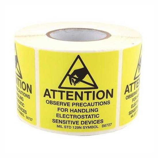 Botron ESD Awareness Label, 4
