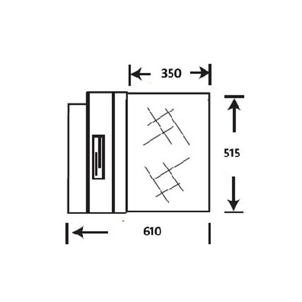 BenchVent Dual Speed Filter Cabinet (700 x 515 x 610) BV700S-C