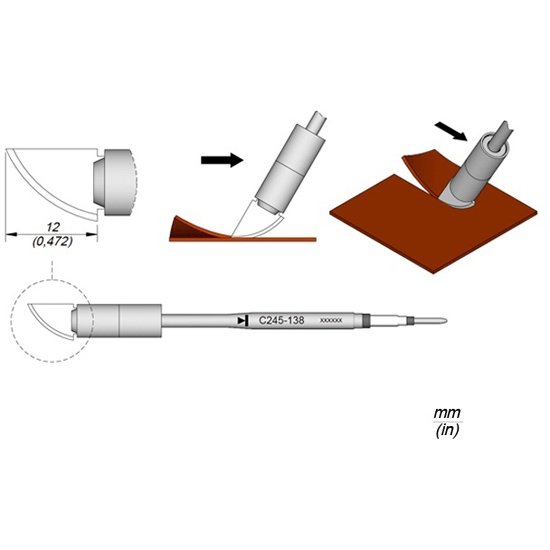 JBC Special Cartridge Tip - Knife Tip