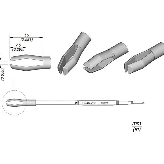 JBC 1.5mm Especial Cartridge Tip