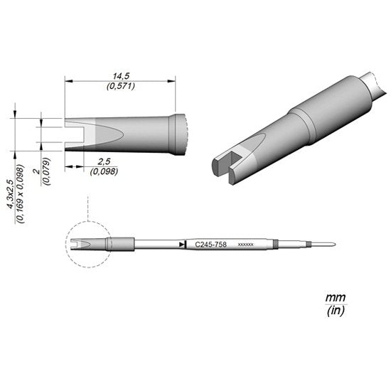 JBC Special Cartridge Tip