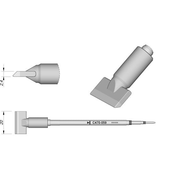 JBC Cartridge Blade 20,0
