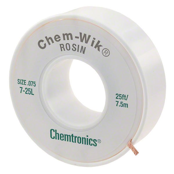 Chem-Wik Rosin, Green, 1.9mm-25ft