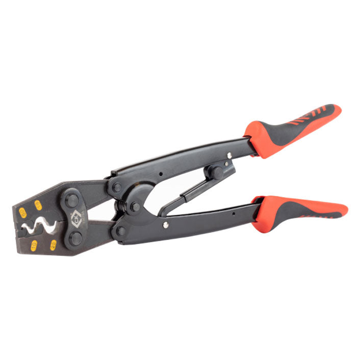 C.K Ratchet Crimping Pliers for Bell Mouth Ferrules 6 - 25mm