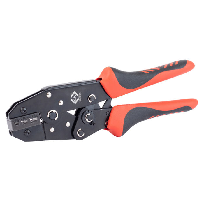 C.K Ratchet Crimping Pliers For Insulated Ferrules 10 - 25mm