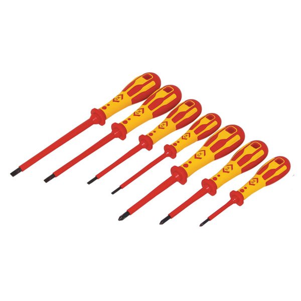 CK DextroVDE Screwdriver Slotted/PZD Set Of 7