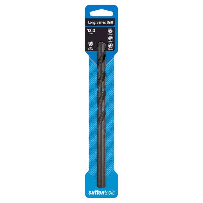 Sutton Drill D110 Long Series Drill 12.0mm HSS