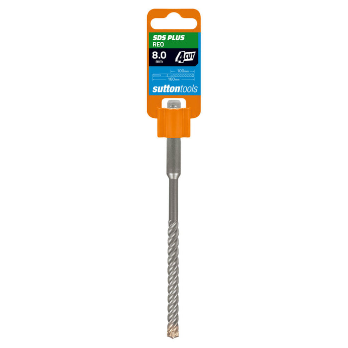 Sutton Drill Masonry D632 SDS Plus 4 Cut 160mm