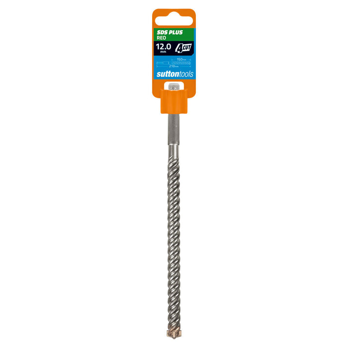 Sutton Drill Masonry D633 SDS Plus 4 Cut 210mm