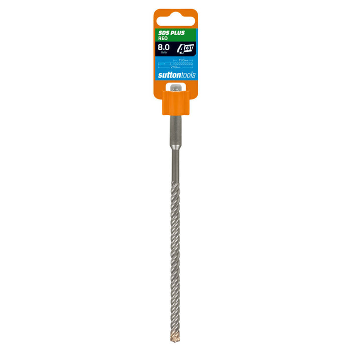 Sutton Drill Masonry D633 SDS Plus 4 Cut 210mm