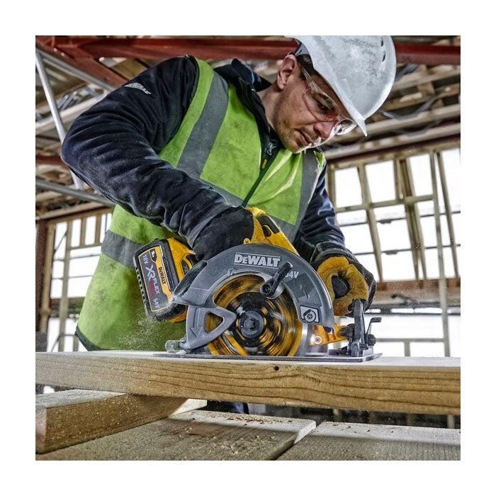 Dewalt 54V XR FLEXVOLT Brushless 184mm Circular Saw - Bare Unit DCS578N-XE