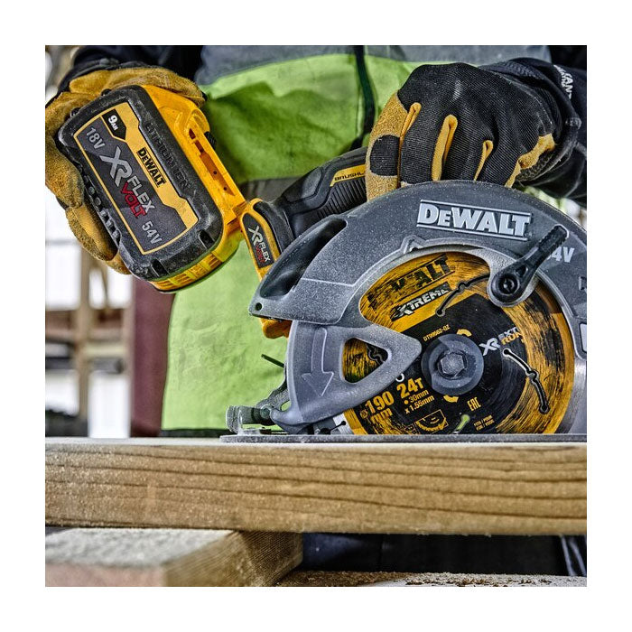 Dewalt 54V XR FLEXVOLT Brushless 184mm Circular Saw - Bare Unit DCS578N-XE