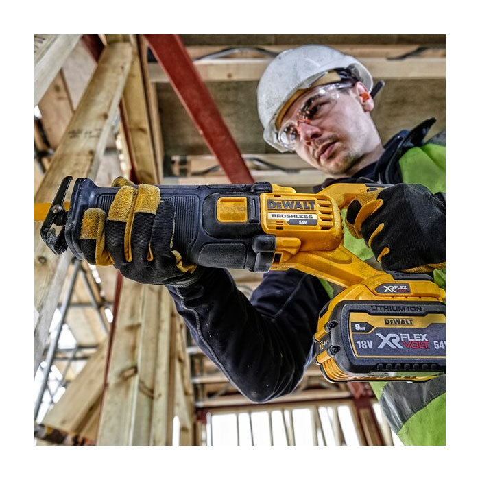 Dewalt 54V XR FLEXVOLT Brushless Reciprocating Saw - Bare Unit DCS389N-XJ