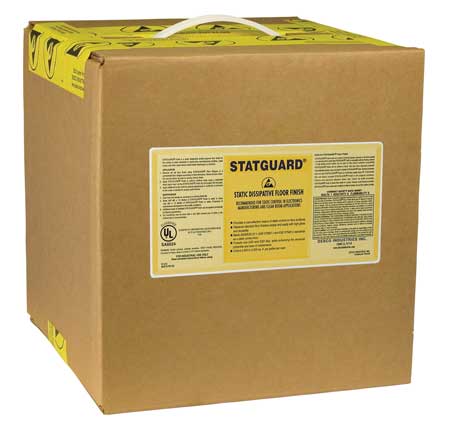 Desco Statguard Static Dissipative Floor Finish, 2.5 Gal
