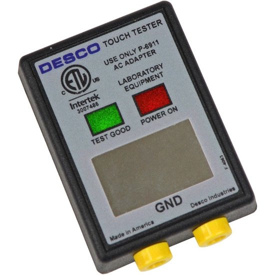 Desco 19350 Wrist Strap Tester, Two State