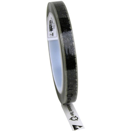 Desco Tape Wescorp Clear Esd Symbols 12 MM X 65.8 M X 76.2MM Core
