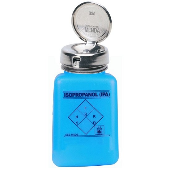 Desco Take-Along Durastatic Blue 180 Ml Ipa Printed