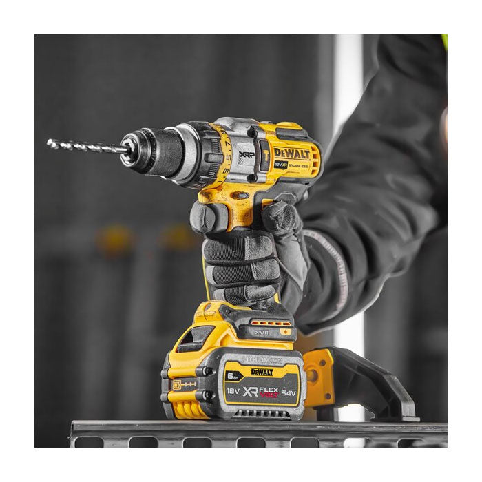 Dewalt 18V XR XRP Hammer Drill Driver With FLEXVOLT Advantage - Bare Unit DCD999N-XE