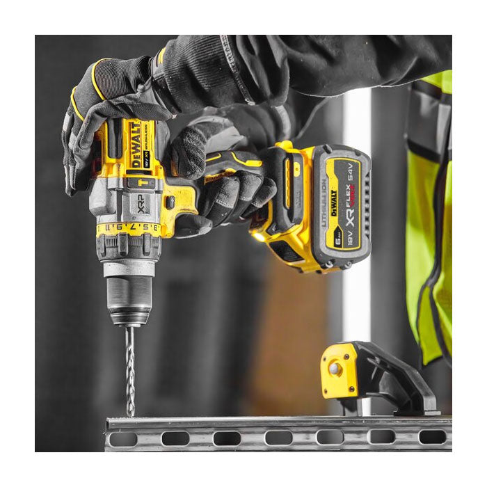 Dewalt 18V XR XRP Hammer Drill Driver With FLEXVOLT Advantage - Bare Unit DCD999N-XE