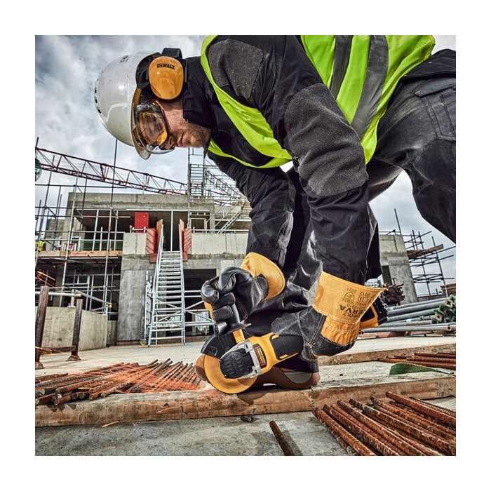 Dewalt 18V XR Brushless 125mm Grinder (Paddle Switch) - Bare Unit DCG406N-XJ